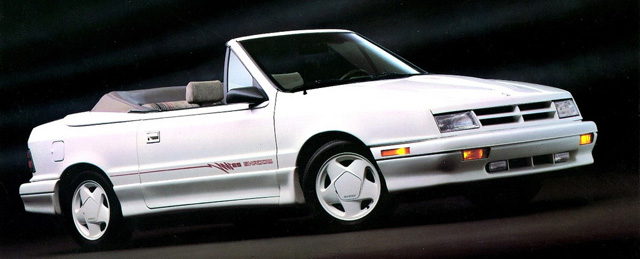 Dodge Shadow Convertible (1990 - 1993)