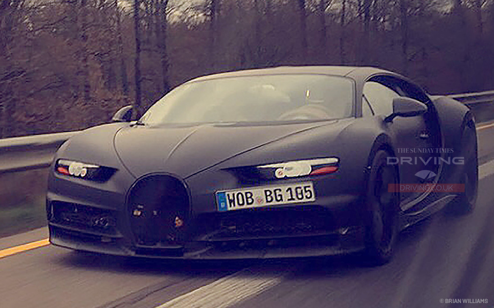 Всичко за '1,500 к.с.' Bugatti Chiron