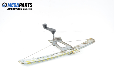 Manual window lifter for BMW 3 (E46) 1.9, 118 hp, station wagon, 2000, position: rear - left