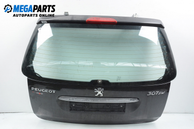 Заден капак за Peugeot 307 Station Wagon (03.2002 - 12.2009), 4+1 вр., комби, позиция: задна