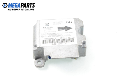 Модул за AIRBAG за Opel Zafira A Minivan (04.1999 - 06.2005), № 09 229 303