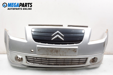 Предна броня за Citroen C2 Hatchback (09.2003 - 09.2017), хечбек, позиция: предна