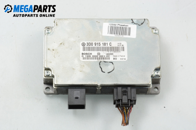 Модул за Volkswagen Phaeton Sedan (04.2002 - 03.2016), № Bosch 0 199 000 001 / 3D0 915 181 C