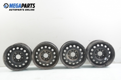 Steel wheels for BMW 5 (E39) (1996-2004) 15 inches, width 6,5 (The price is for the set)