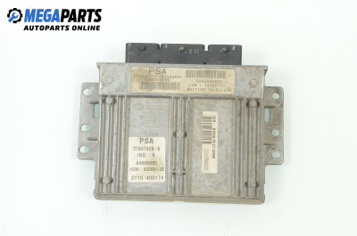 Компютър двигател за Citroen Xsara Hatchback (04.1997 - 04.2005) 1.4 i, 75 к.с., № 9646243580