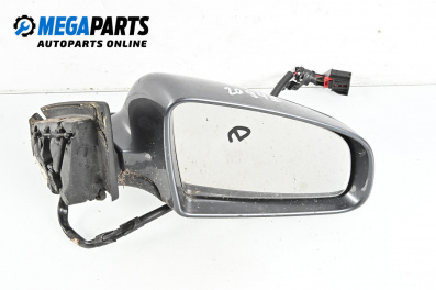 Огледало за Audi A3 Hatchback II (05.2003 - 08.2012), 2+1 вр., хечбек, позиция: дясна