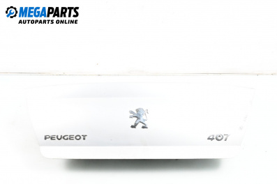 Заден капак за Peugeot 407 Sedan (02.2004 - 12.2011), 4+1 вр., седан, позиция: задна