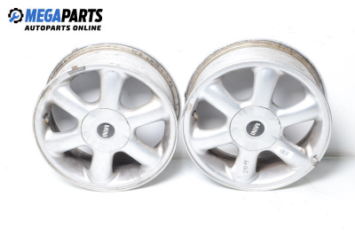 Alloy wheels for Mini Hatchback I (R50, R53) (06.2001 - 09.2006) 15 inches, width 5.5 (The price is for two pieces)
