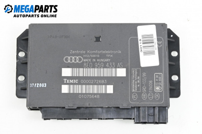 Комфорт модул за Audi A4 Avant B6 (04.2001 - 12.2004), № 8E0 959 433 AS