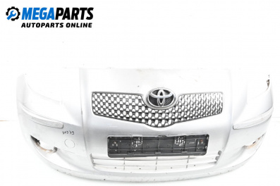 Предна броня за Toyota Yaris Hatchback II (01.2005 - 12.2014), хечбек, позиция: предна