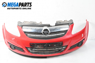 Предна броня за Opel Corsa D Hatchback (07.2006 - 08.2014), хечбек, позиция: предна