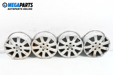 Алуминиеви джанти за Volkswagen Golf Plus (01.2005 - 12.2013) 15 цола, ширина 6.5 (Цената е за комплекта)