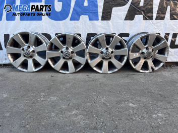 Алуминиеви джанти за Volkswagen Tiguan SUV I (09.2007 - 07.2018) 16 цола, ширина 6.5, ET 33 (Цената е за комплекта)