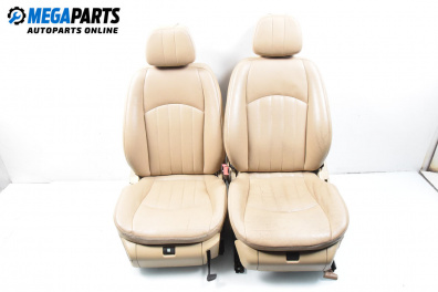 Кожен салон с ел. регулиране и подгрев за Mercedes-Benz E-Class Sedan (W211) (03.2002 - 03.2009), 4+1 вр.