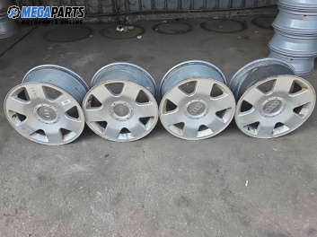 Алуминиеви джанти за Audi A4 Avant B6 (04.2001 - 12.2004) 16 цола, ширина 8, ET 35 (Цената е за комплекта)