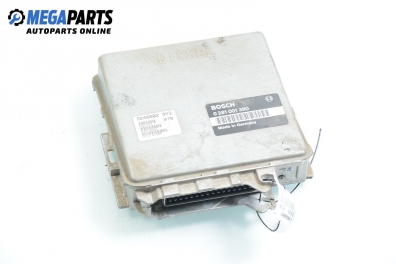 Компютър двигател за BMW 3 Series E36 Touring (01.1995 - 10.1999) 325 tds, 143 к.с., № Bosch 0 281 001 380
