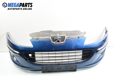 Предна броня за Peugeot 407 Sedan (02.2004 - 12.2011), седан, позиция: предна