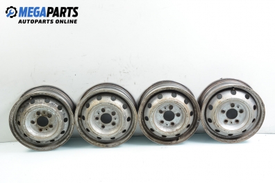 Steel wheels for Peugeot Boxer (2003-2006) 16 inches, width 6 (The price is for the set)