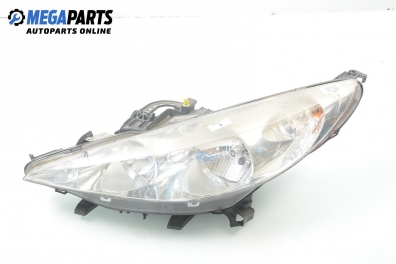 Фар за Peugeot 207 Hatchback (02.2006 - 12.2015), хечбек, позиция: лява