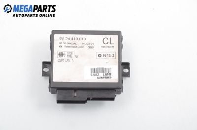 Комфорт модул за Opel Zafira A Minivan (04.1999 - 06.2005), № GM 24 410 018 CL