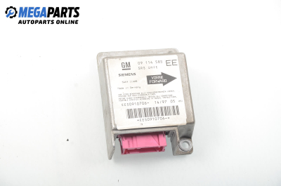 Модул за AIRBAG за Opel Corsa B Hatchback (03.1993 - 12.2002), № GM 09 114 585