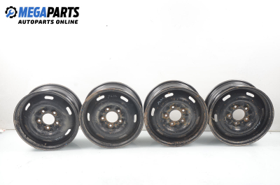 Steel wheels for Ssang Yong Actyon (2005- ) 16 inches, width 6.5 (The price is for the set)