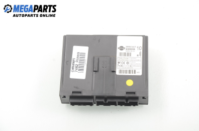 Комфорт модул за Nissan Primera Sedan III (01.2002 - 06.2007), № Siemens 5WK4 8123 / 28550AV7