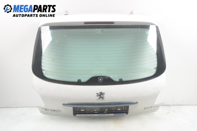 Заден капак за Peugeot 206 Van (04.1999 - 03.2009), 2+1 вр., товарен, позиция: задна