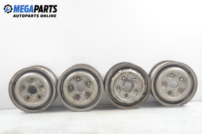 Steel wheels for Ford Transit (1987-2000) 14 inches, width 6 (The price is for the set)