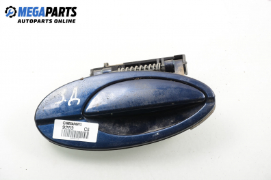 Външна дръжка за Citroen C5 I Sedan (03.2001 - 03.2005), 4+1 вр., хечбек, позиция: задна, дясна