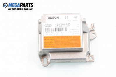 Модул за AIRBAG за Audi A8 Sedan II (10.2002 - 07.2010), № Bosch 0 285 001 512 / 4E0 959 655