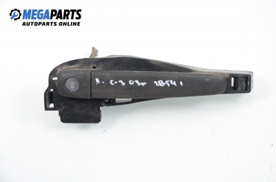 Външна дръжка за Citroen C3 Pluriel (05.2003 - 03.2010), позиция: лява