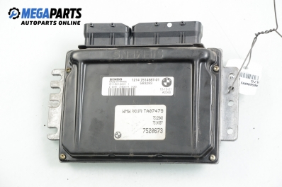 Компютър двигател за Mini Hatchback (R50, R53) (06.2001 - 09.2006) One, 90 к.с., № Siemens S118012001