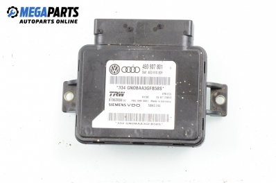 Модул паркинг спирачка за Audi A8 Sedan II (10.2002 - 07.2010), № 4E0 907 801 / Siemens 5WK3 244