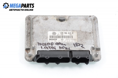 Компютър двигател за Seat Toledo II Sedan (10.1998 - 05.2006) 1.9 TDI, 110 к.с., № 038 906 018 BT