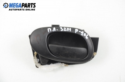 Вътрешна дръжка за Peugeot 206 Hatchback (08.1998 - 12.2012), 2+1 вр., хечбек, позиция: лява