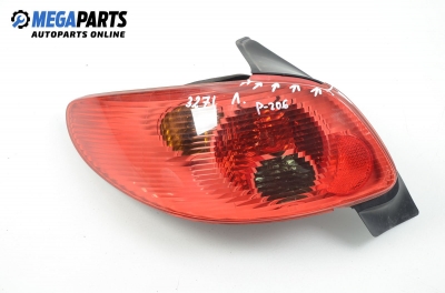 Стоп за Peugeot 206 Hatchback (08.1998 - 12.2012), хечбек, позиция: лява