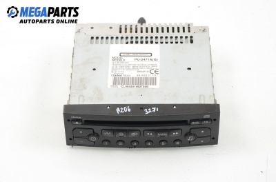 CD плеър за Peugeot 206 Hatchback (08.1998 - 12.2012)