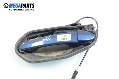 Външна дръжка за BMW X3 Series E83 (01.2004 - 12.2011), позиция: задна, лява
