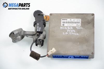 Компютър с контактен ключ и четец за Nissan Micra II Hatchback (01.1992 - 02.2003) 1.0 i 16V, 54 к.с.