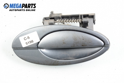 Външна дръжка за Citroen C5 I Sedan (03.2001 - 03.2005), 4+1 вр., хечбек, позиция: предна, дясна