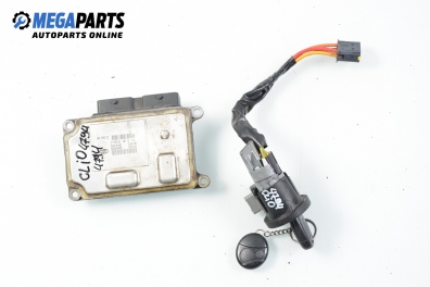 Компютър с контактен ключ за Renault Clio II Hatchback (09.1998 - 09.2005) 1.2 16V (BB05, BB0W, BB11, BB27, BB2T, BB2U, BB2V, CB05...), 75 к.с., № 8200181482
