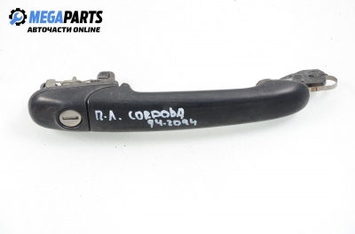 Външна дръжка за Seat Cordoba Sedan I (02.1993 - 10.1999), седан, позиция: предна, лява