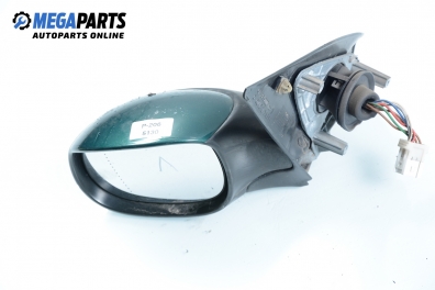 Огледало за Peugeot 206 Hatchback (08.1998 - 12.2012), 4+1 вр., хечбек, позиция: лява