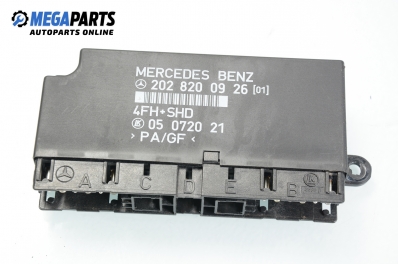 Комфорт модул за Mercedes-Benz C-Class Sedan (W202) (03.1993 - 05.2000), № 202 820 09 26