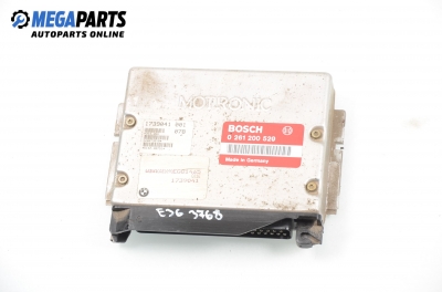 Компютър двигател за BMW 3 Series E36 Sedan (09.1990 - 02.1998) 318 i, 113 к.с., № Bosch 0 261 200 520