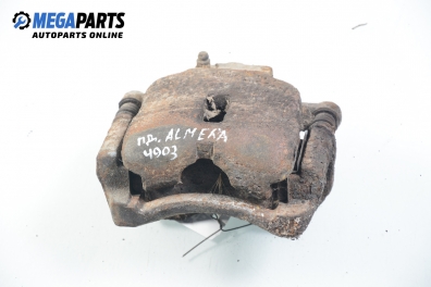 Спирачен апарат за Nissan Almera II Hatchback (01.2000 - 12.2006), позиция: предна, дясна