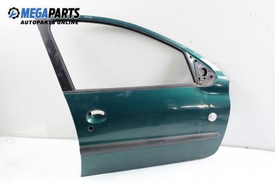 Врата за Peugeot 206 Hatchback (08.1998 - 12.2012), 4+1 вр., хечбек, позиция: предна, дясна