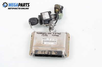 Компютър с контактен ключ за Nissan Terrano II SUV (10.1992 - 09.2007) 2.7 TDi 4WD, 125 к.с., № Bosch 0 281 010 284