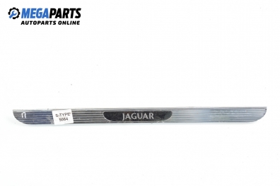 Лайсна (облицовка) на праг  за Jaguar S-Type Sedan (01.1999 - 11.2009), позиция: лява